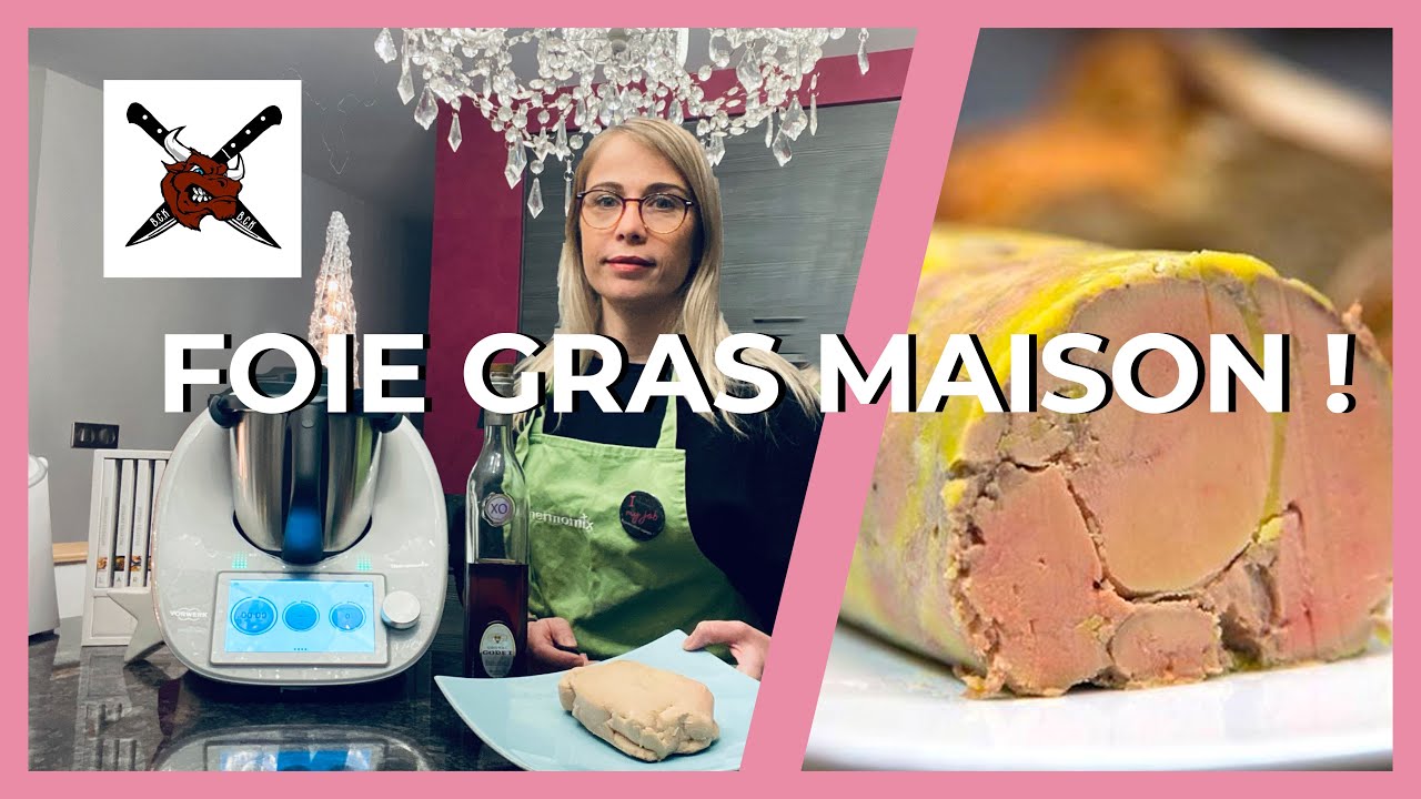Préparons ensemble le FOIE GRAS de NOËL à l'aide du THERMOMIX 😍