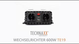 Techna Wechselrichter 600W Te19 Deutsch