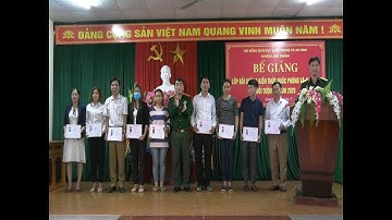 Bế giảng lớp bồi dưỡng kiến thức QP - AN cho đối tượng 4