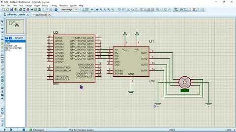 Raspberry Pi controlling Stepper Motor in Proteus