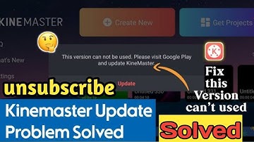 kinemaster update problem || kinemaster update problem 2022 || Solve 100% @GwA