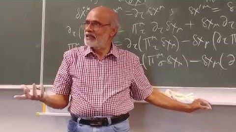 String Theory Lecture - 9 Part - 9/11 by Daya Shankar Kulshreshtha at the Univ. of Oldenburg