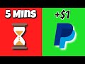 Earn $1.00 Every 5 Minutes in Free PayPal Money (Free Website!) | Earn Free PayPal Money