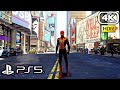 SPIDER-MAN NO WAY HOME PS5 Suit Gameplay 4K 60FPS HDR Ray Tracing