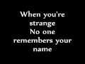 People Are Strange - The Doors *LYRICS*