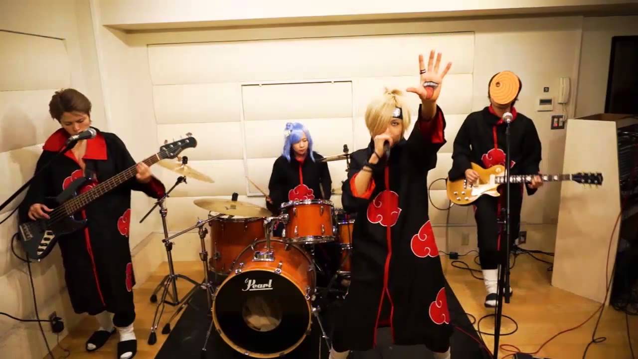 Narutoメドレー 暁がバンドで演奏してみた Re Ply Youtube