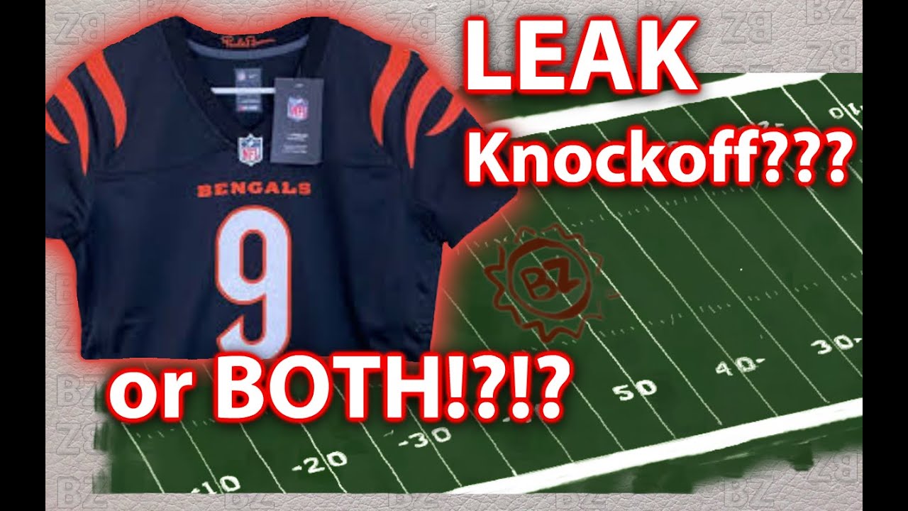 New Bengals jerseys possibly leaked online