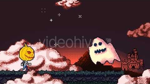 Halloween 8-bit Promo | VideoHive Templates | After Effects Project Files