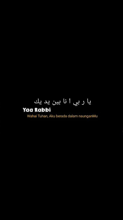 ya maulana ya allah versi arab story WA