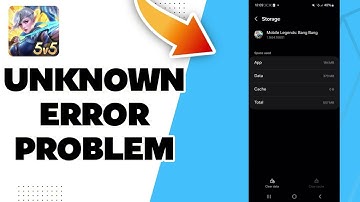 How To Fix Mobile Legends Unknown Error Problem 2025