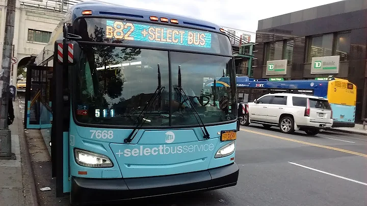 ᴴᴰ Introducing B82 Select Bus Service: Day 1 Action In Bensonhurst