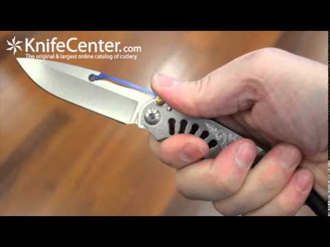 Chris Reeve Ti-Lock Blue Steam CGG Folding Knife - Chris Reeve Ti-Lock Blue Steam CGG Folding Knife