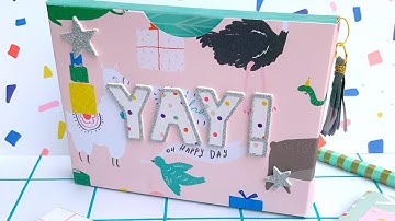 A2 Card Box Tutorial DIY Stationary Box