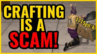 CRAFTING in FFXIV is a SCAM! (Kind of...) | Munbalance