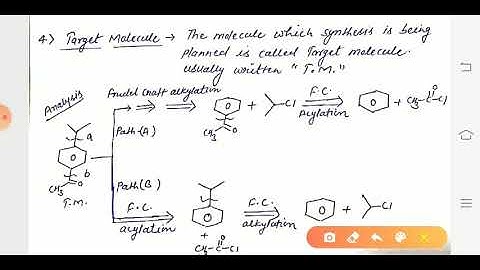 Disconnetion approach by Mukesh Kumar Jangid, M. Sc. (F),  organic synthesis 2nd,  unit. 1st, Lec-2