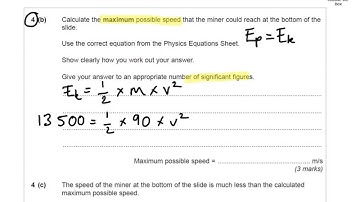 Kinetic Energy - P2 Paper question 4 - Walking Talking Mock - GCSE Physics Revision