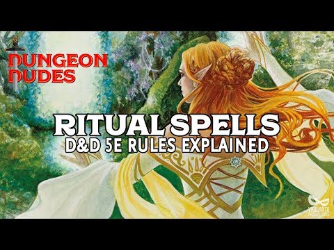 Ritual Spells Guide for Dungeons and Dragons 5e
