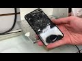 Восстанавливаем убитый iPhone XR - СРЕЗАЕМ ЛАЗЕРОМ заднее стекло!