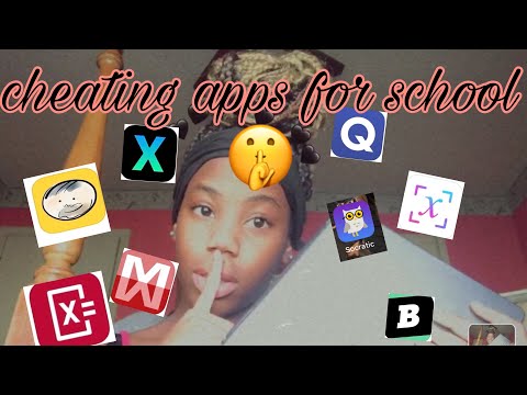 CHEATING APPS FOR SCHOOL(MUST WATCH)