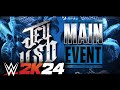 Wwe 2k24 jey uso official titantron graphic loop 2024  v2 theme main event ish