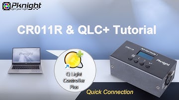 How to Connect Pknight Artnet Node CR011R with QLC+ | Step by Step Tutorial