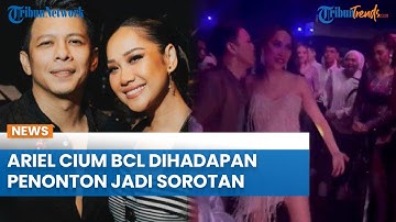 ROMANTIS! Ariel NOAH Cium BCL di Hadapan Penonton saat Konser, Netizen: Kawal Sampai Nikah