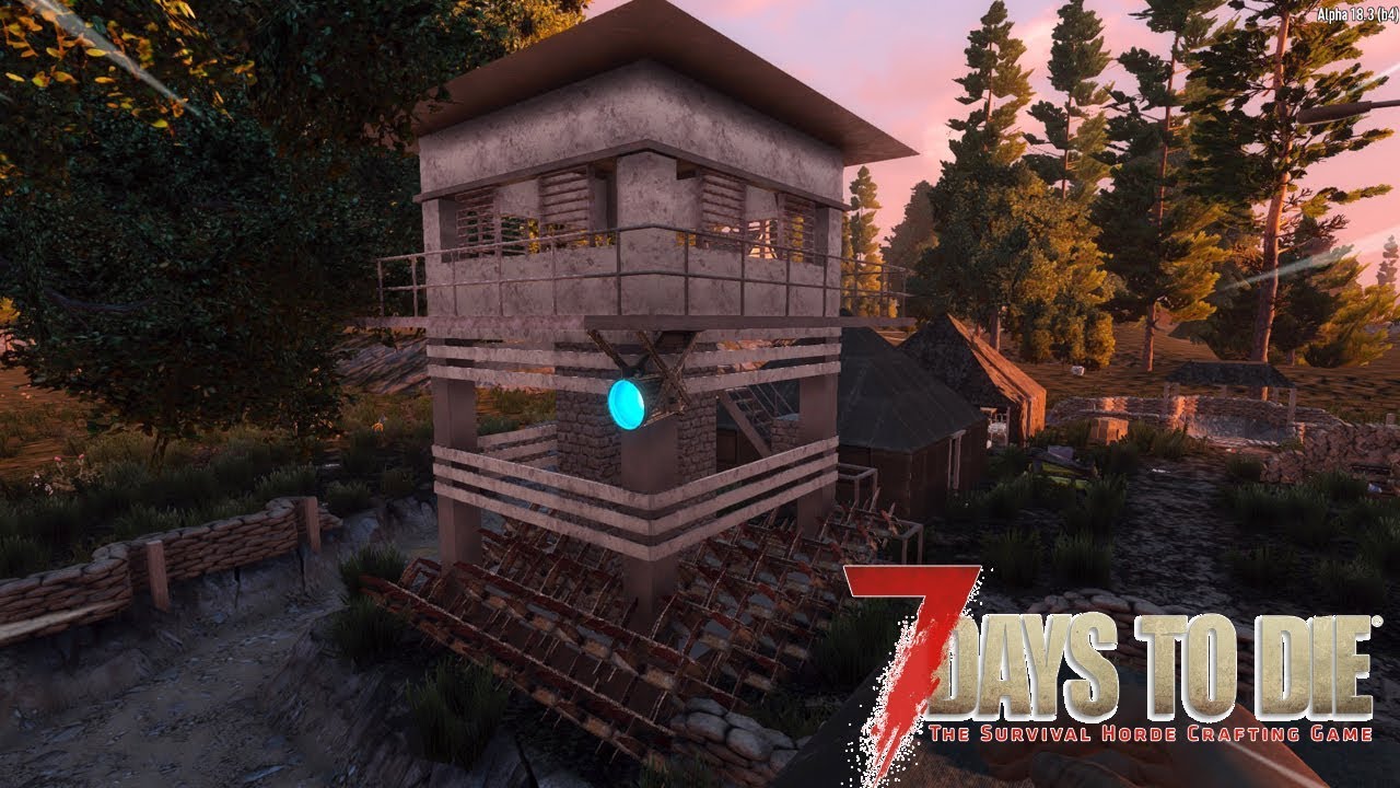 BUAT PERTAHANAN DEMI MELAWAN ZOMBIE - 7 Days To Die #10 - YouTube