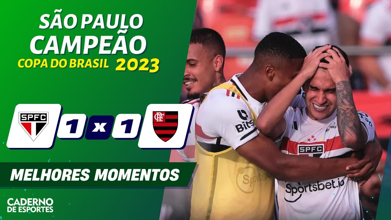 São Paulo empata com o Flamengo e é campeão da Copa do Brasil 2023