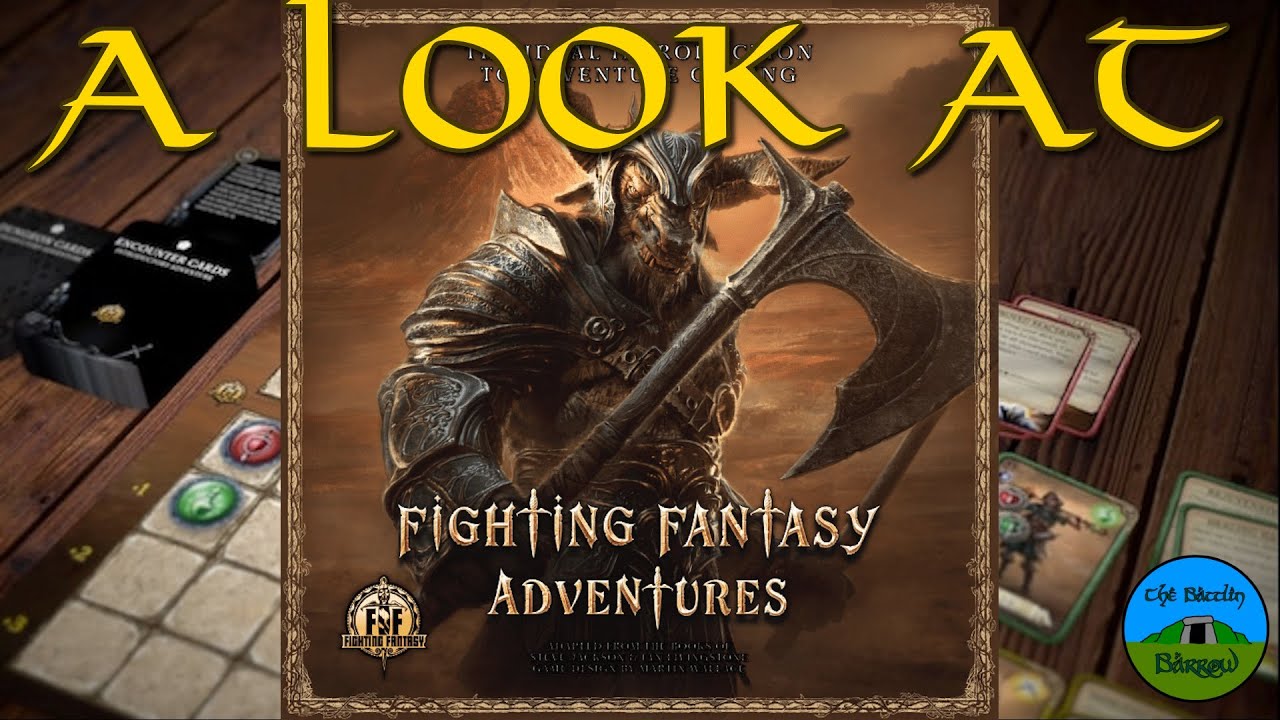 A look at Fighting Fantasy Adventures by Wallace Designs - YouTube