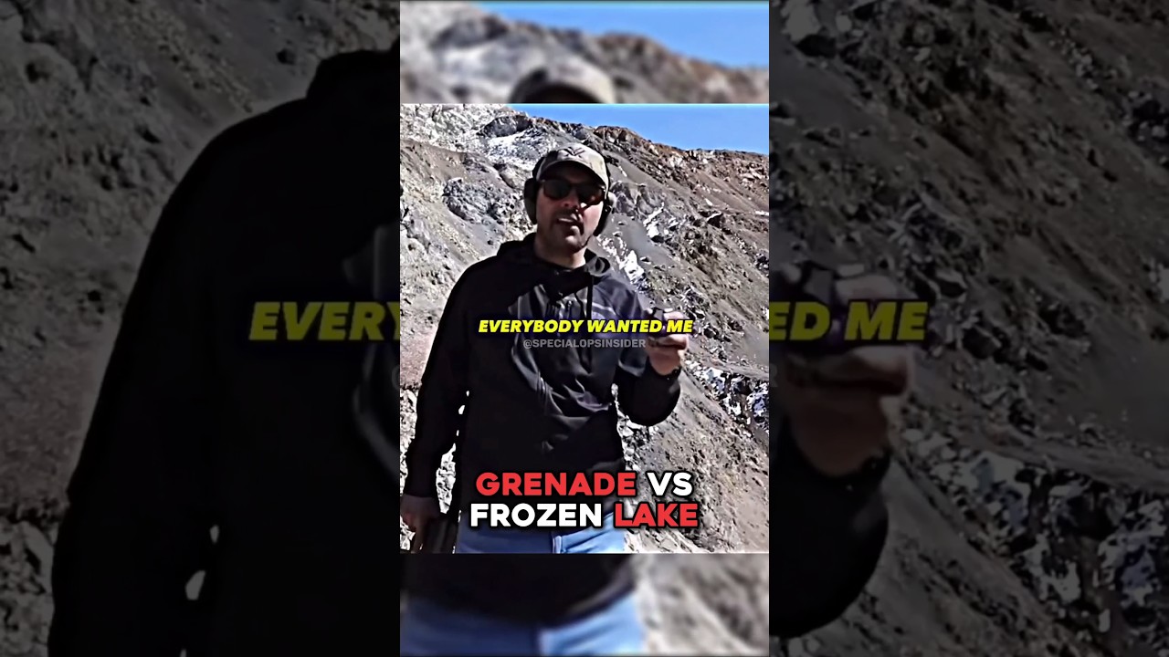 Grenade VS Frozen Lake