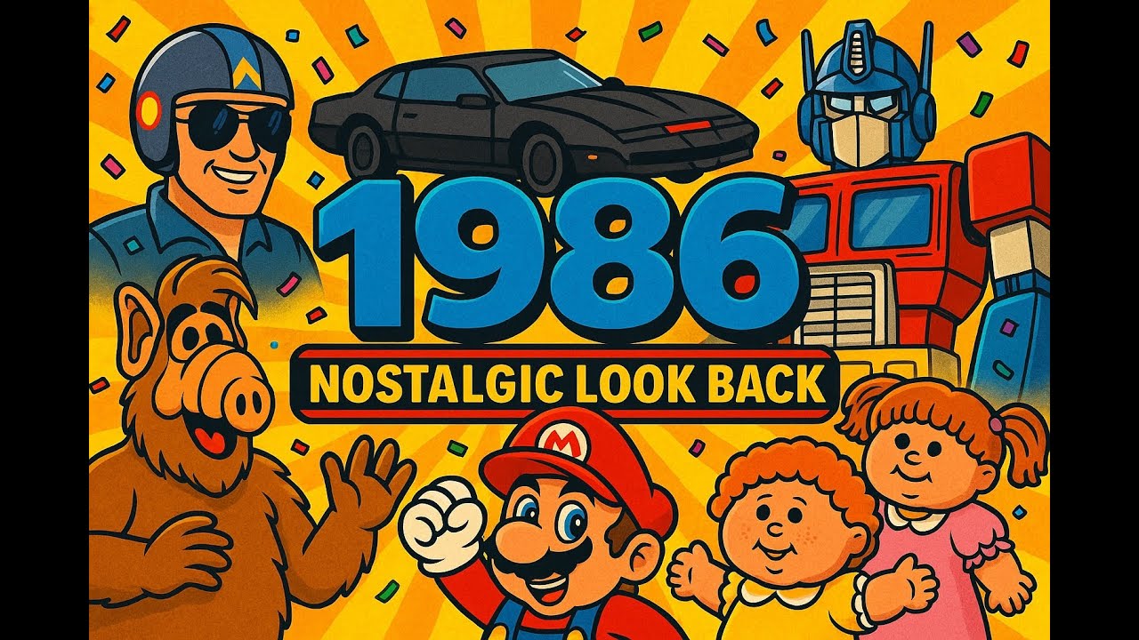 Nostalgic Look Back At 1986 - YouTube