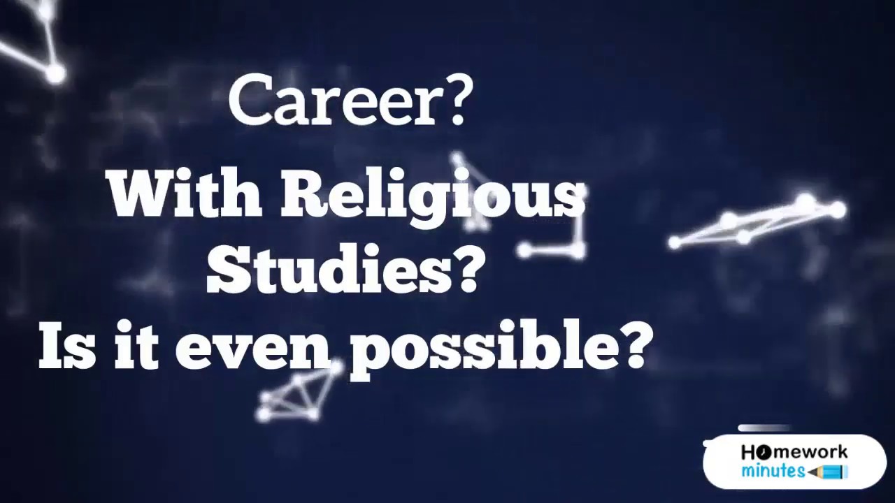 Career Options With Religious Degree YouTube
