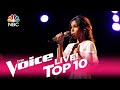 The voice 2017 aliyah moulden  top 10 jealous