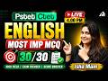 Pstet &amp; Ctet English 2026 | Most Important Mcq | Score 30/30 With Isha Mam