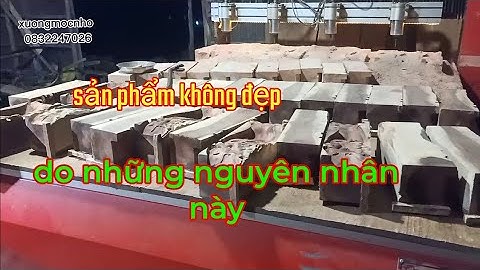 Máy Khắc Gỗ CNC- Làm cách Nào Để Đục Ra Được Sản Phẩm Đẹp