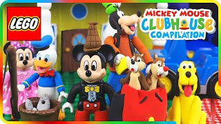 ♥ LEGO Mickey Mouse Clubhouse DONALD DUCK FISHING (BIRTHDAY CAKE, BBQ PARTY, SCARY STORIES...)