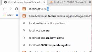 Cara membuat aplikasi kamus online dalam 9 menit saja. screenshot 1