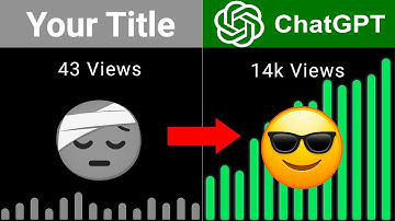 🚀 How to Write YouTube Titles Using ChatGPT & Get 2X MORE Views (Telugu)
