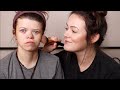 Doing My Sisters Makeup | Williams Syndrome