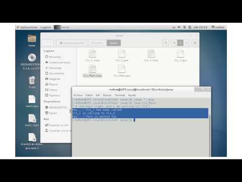Ejecutando Programa de Java en Linux