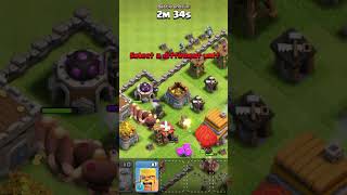 raid❤️❤️ the town support me 🥺🥺#short video#clash of clans#coc