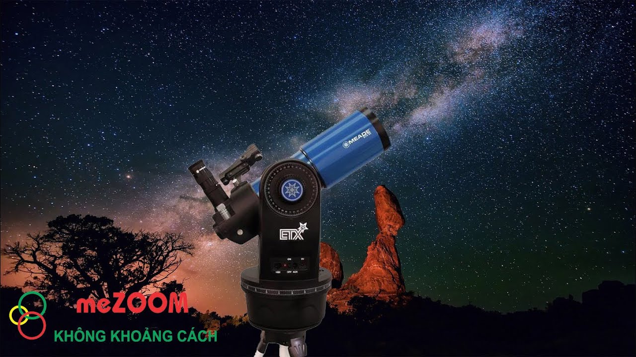 Kính viễn vọng khúc xạ Meade ETX 80 có chân đế điều khiển tự động 