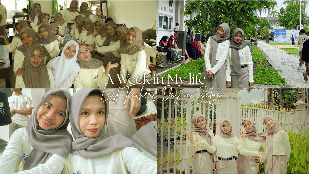 A Week in My Life: Last Teachers Day at Satya