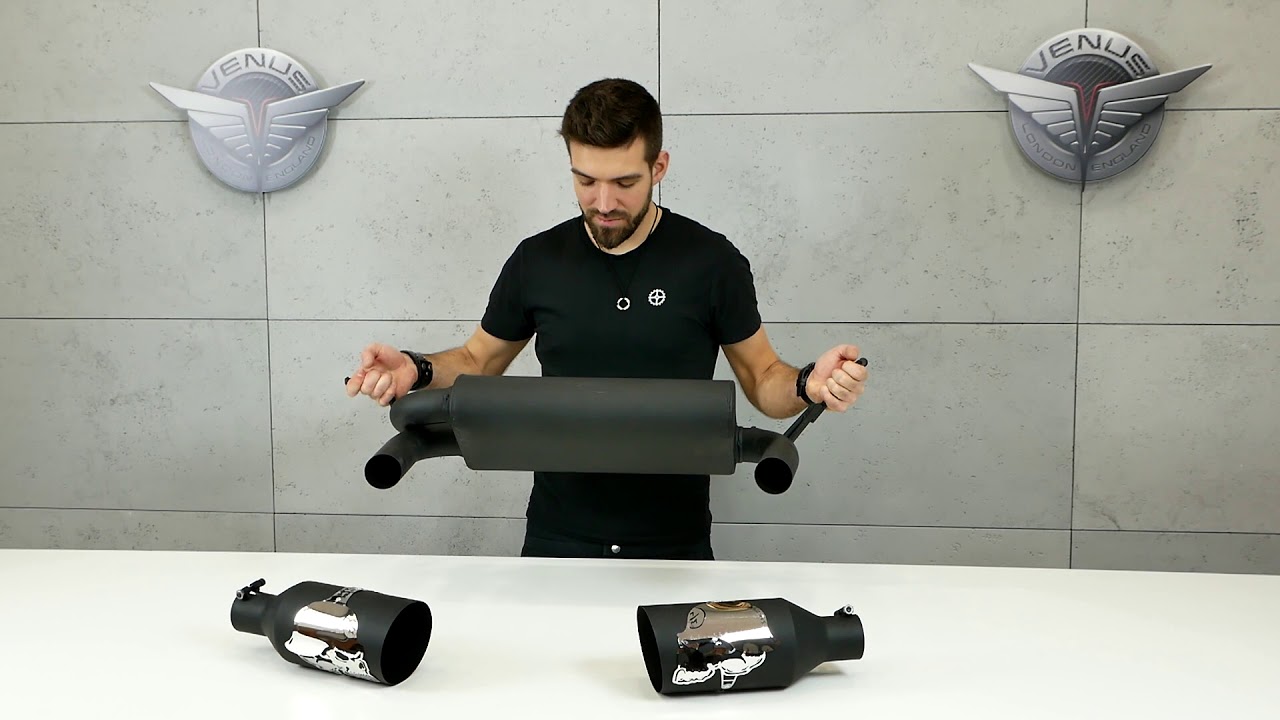 METAL MULISHA EXHAUST JEEP WRANGLER JK / WYDECH METAL MULISHA JEEP