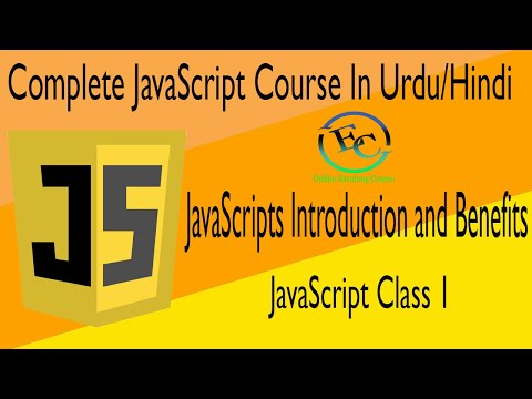 JavaScript Tutorial For Beginners Class 1 ( #onlineearningcourse #javascript)