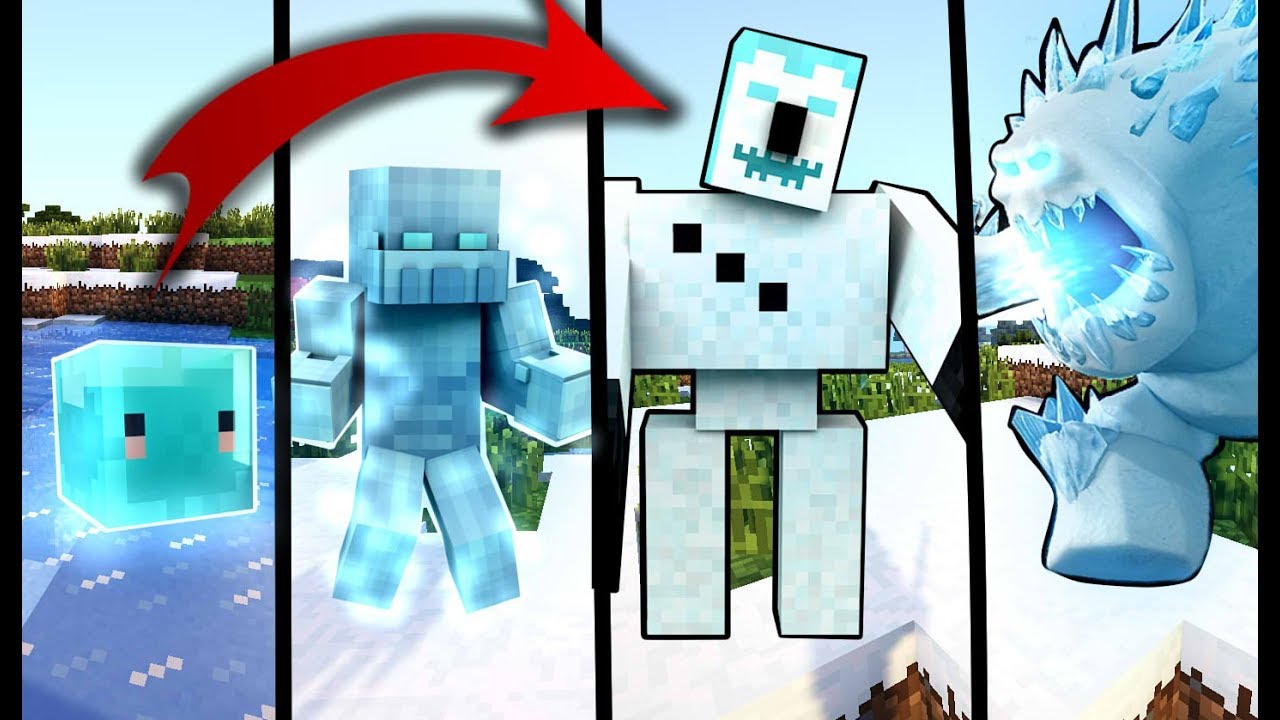 NẾU SLIME BĂNG CÓ CUỘC SỐNG TRONG MINECRAFT😱😱 - YouTube