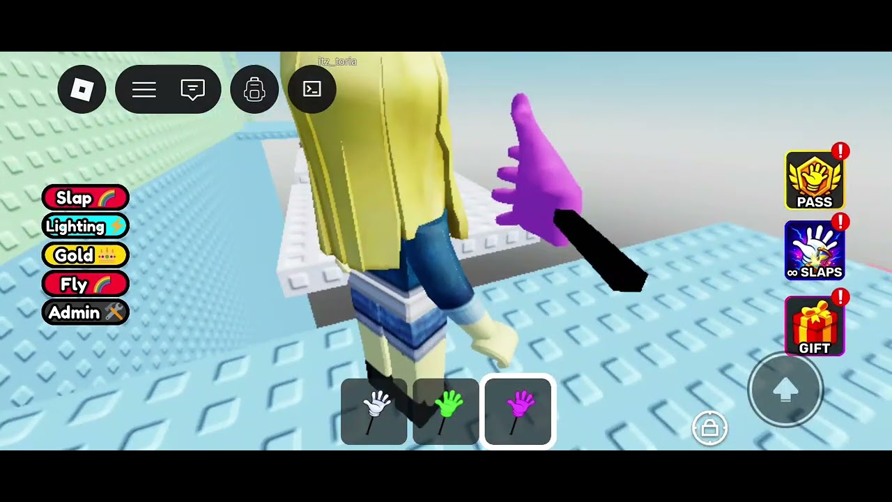 Jogando slap Tower 2