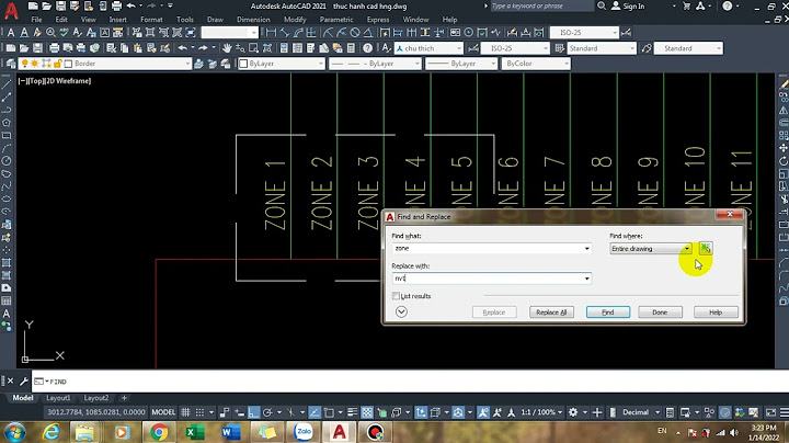 Thay thế chữ trong cad bị lỗi font năm 2024