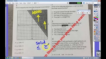 STAAR Algebra 1 EOC - ALL CALCULATOR WORK 2 - 1 Week Before STAAR Testing
