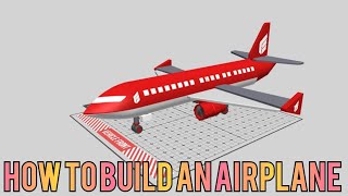 Tutorial Airplane | Draw Bricks